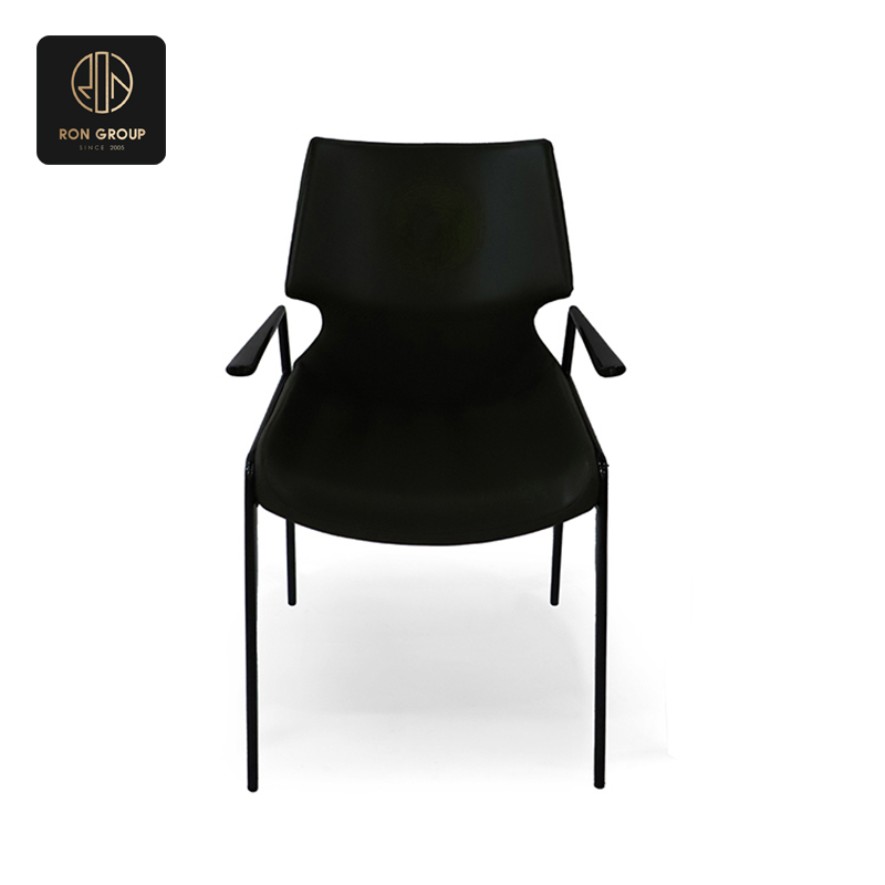Sleek Black Armchair Series