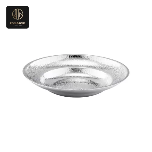 Hammered Silver Service Plate Series