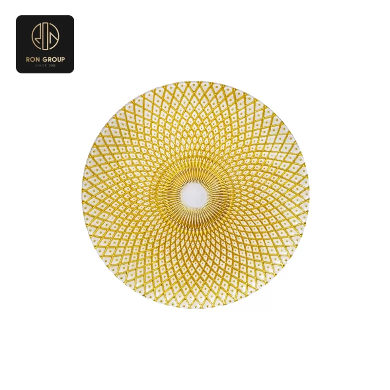 Delicate Glass Plate Series J