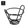 RON GROUP Series A Black Metal Wire Food Basket