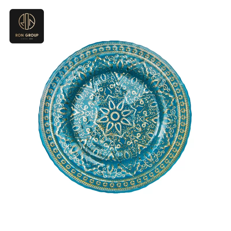 Elegant Glass Plate Series F