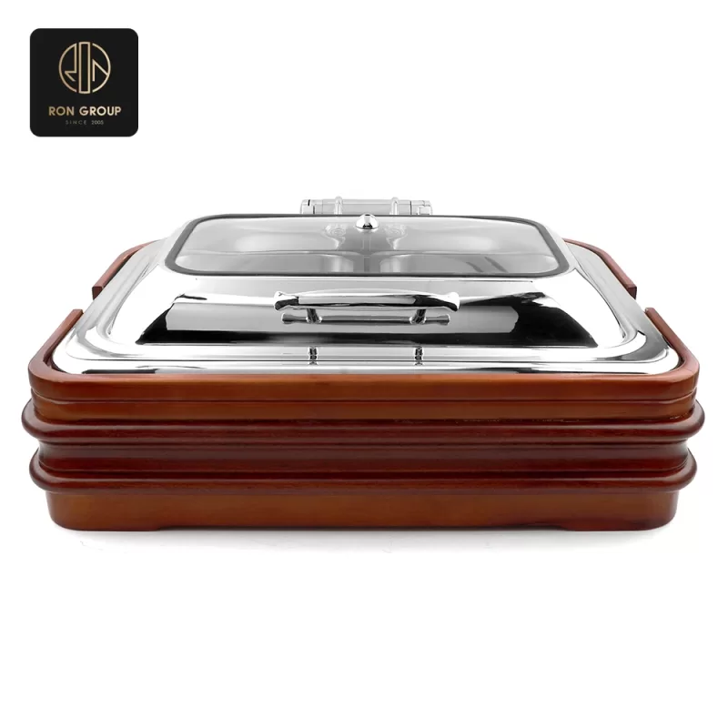 Chafing Dish with Wooden Base SeriesA