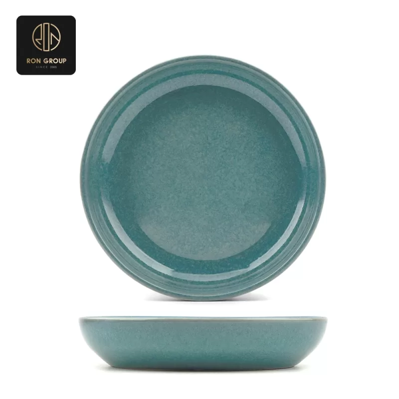 Elegant Starlight green ceramic tableware A