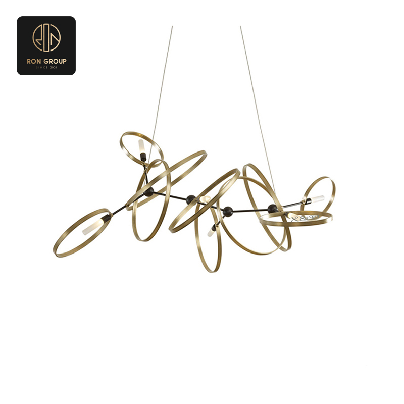 Minimalist Chandelier with Clear Glass series