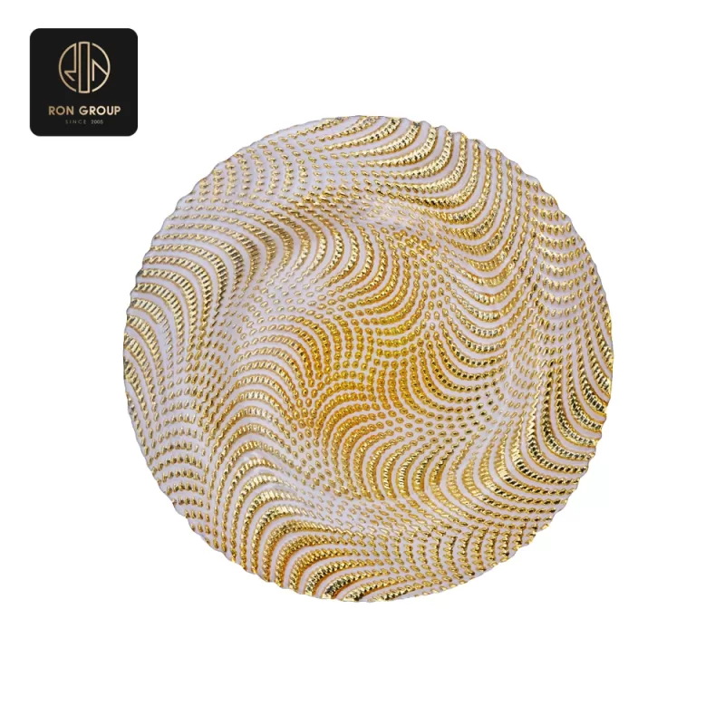 Elegant Glass Plate Series C