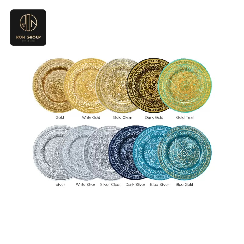 Elegant Glass Plate Series G