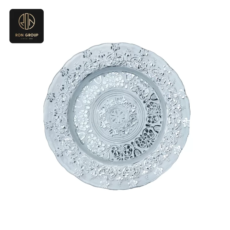 Elegant Glass Plate Series E