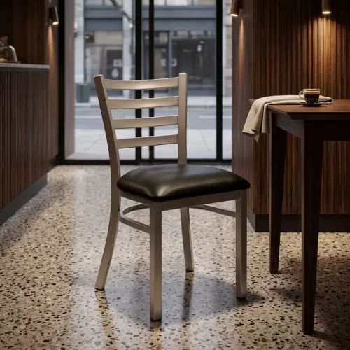 Metal Ladder Back Chairs  Series B