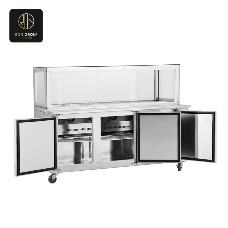 Glass Pizza Table Series A