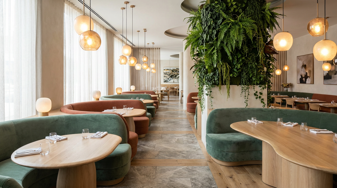 Modern Restaurant Furniture Trends 2026