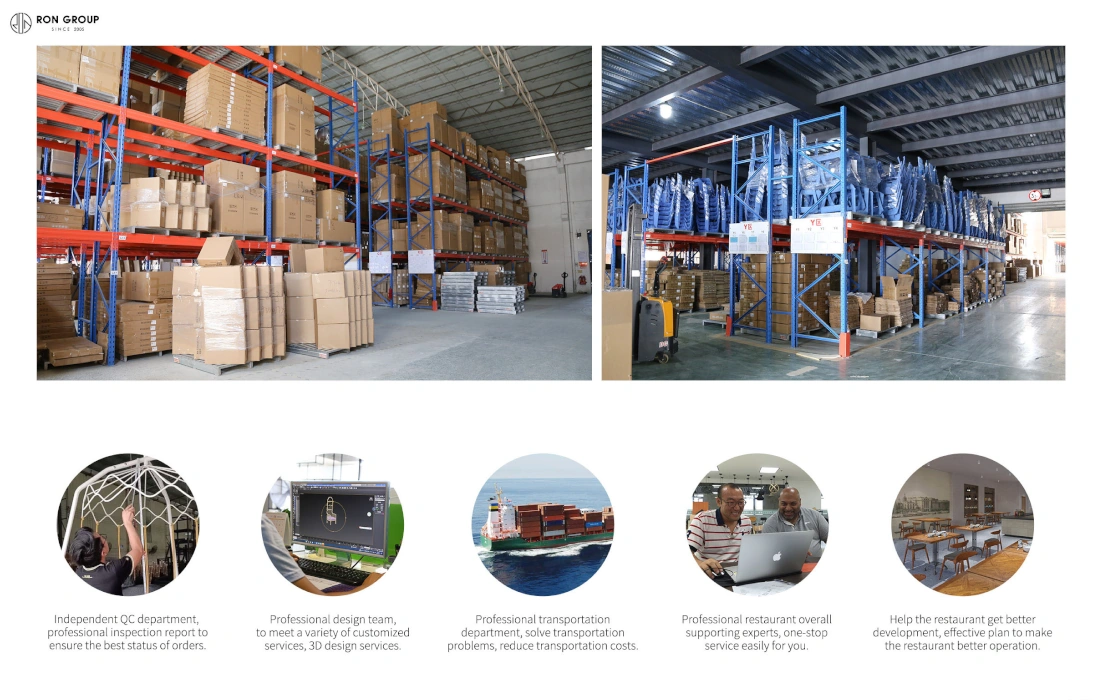 RON GROUP Professional Factory and Logistics Capabilities RON GROUP professional furniture factory and logistics center