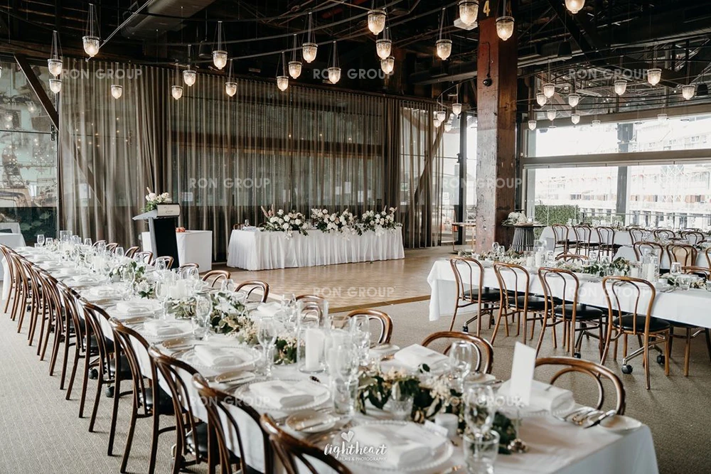 RON GROUP Timeless Banquet Furniture Timeless banquet furniture by RON GROUP for elegant event spaces