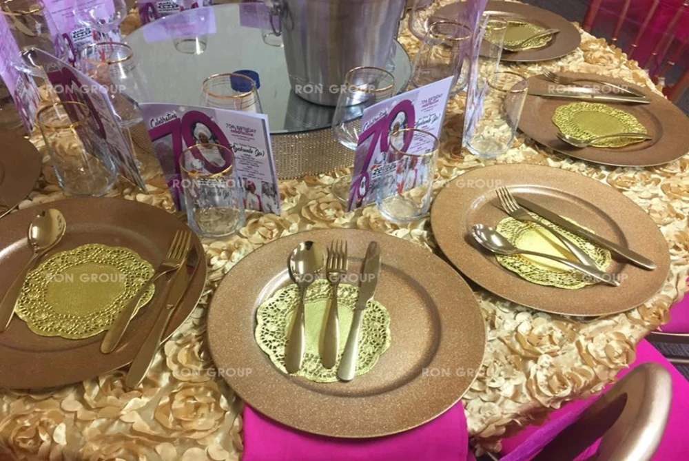 RON GROUP Custom Event Styling Tableware