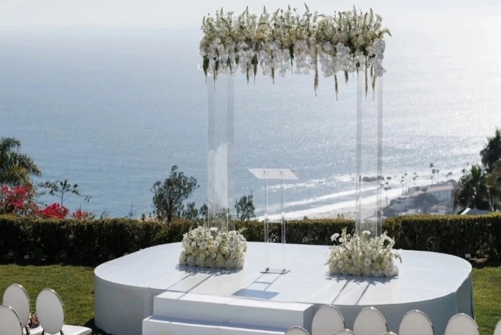 Elegant Coastal Wedding Space by RON Group x Event City RON Group Wedding Venue Design for Event City