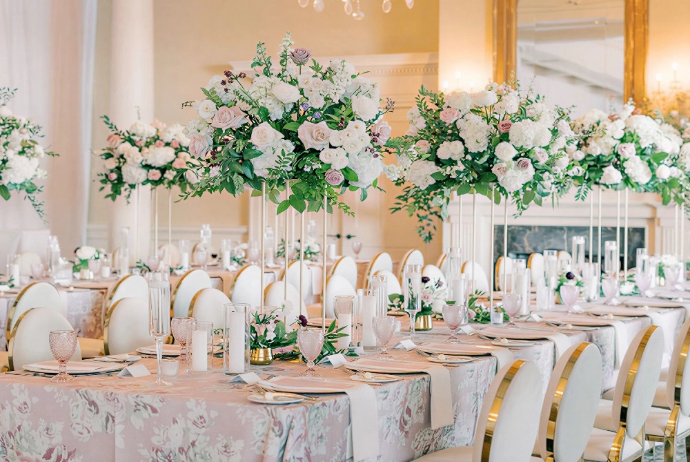 RON GROUP exquisite event furniture and decor for luxurious banquet settings