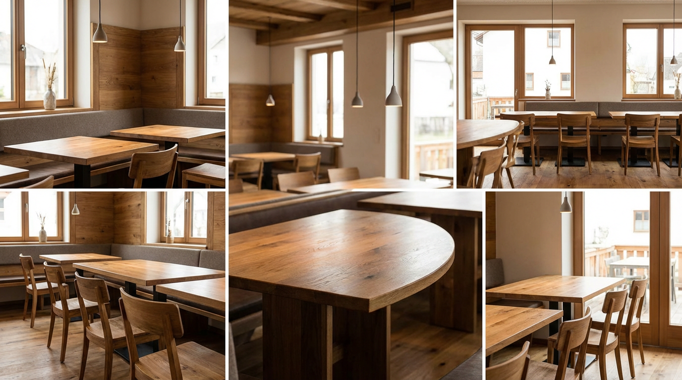 wooden restaurant furniture care overview