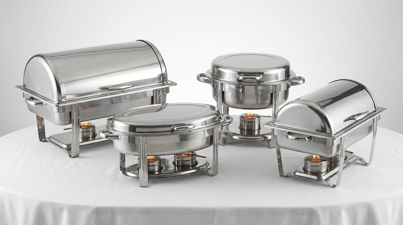 chafing dishes types comparison detail