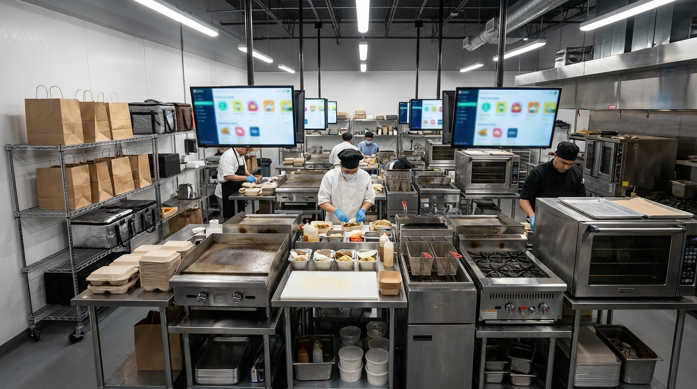 The Rise of Ghost Kitchens: What It Means for Commercial Kitchen Equipment