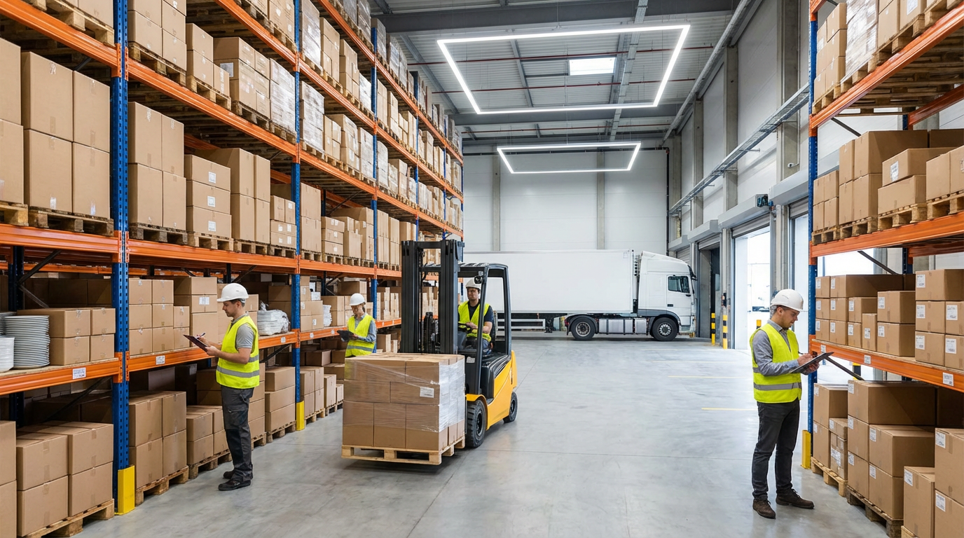 restaurant supply chain warehouse logistics