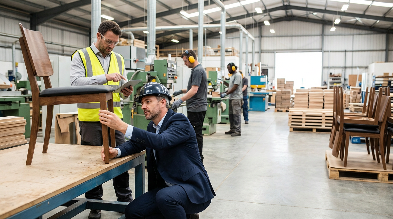 supplier factory tour quality inspection