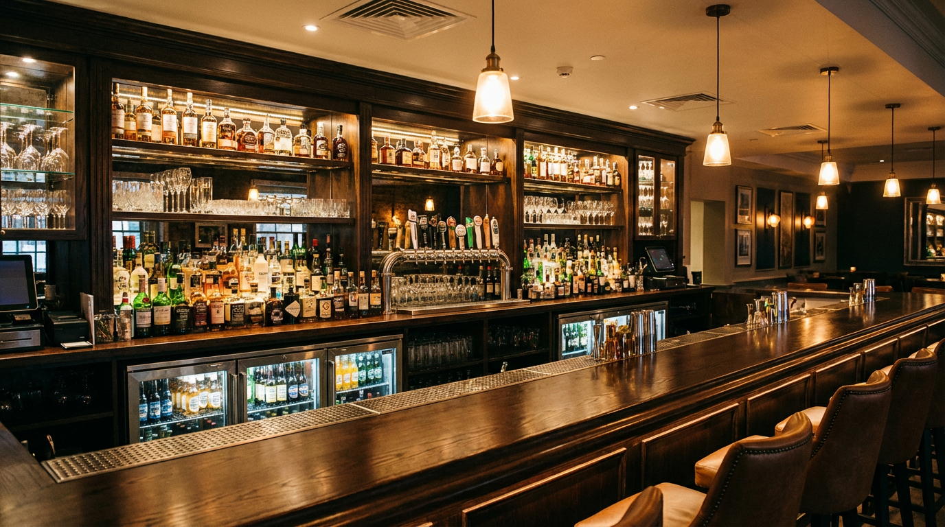 professional bar setup equipment overview