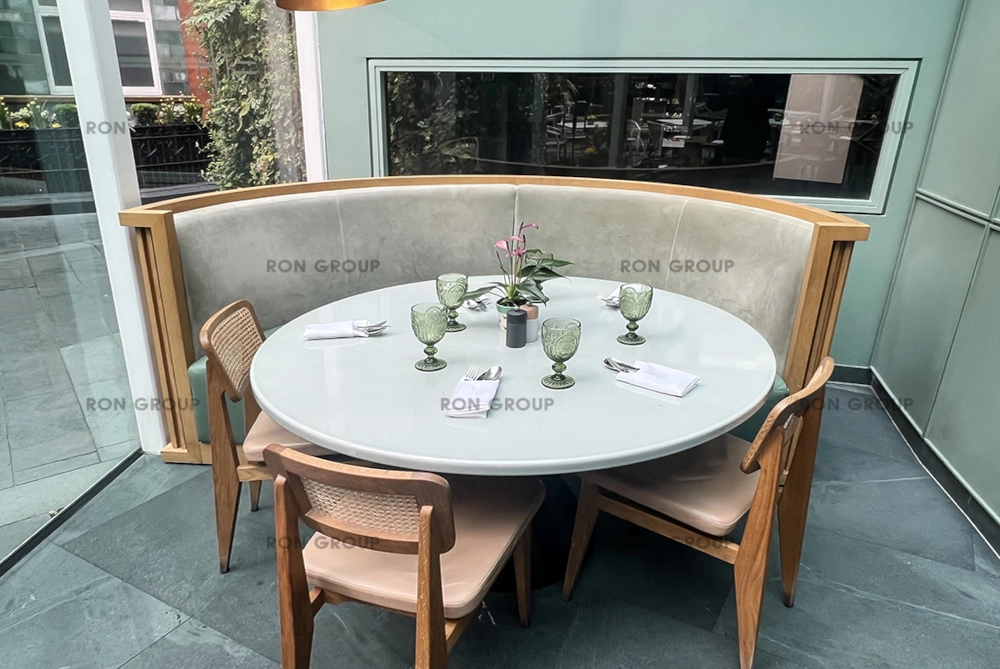 RON GROUP project outcomes for Taj Hotel London, elevated guest experience with functional and aesthetic furniture & tableware