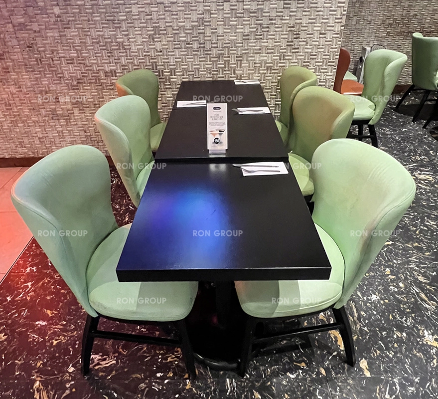 RON GROUP upgrades COSMO dining spaces with silver buffet setups and warm copper lighting for stylish atmosphere