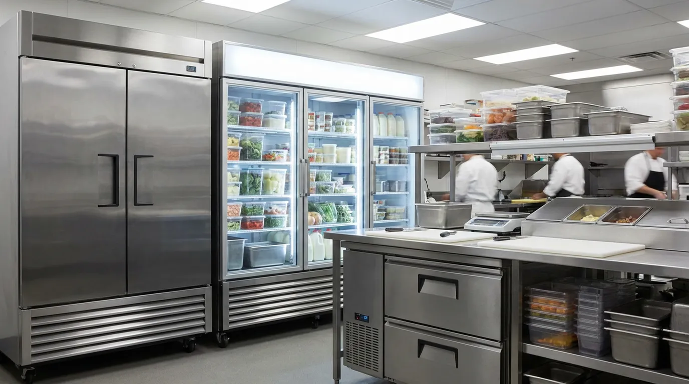 The Complete Guide to Commercial Refrigerators: Types, Sizes, and What to Buy