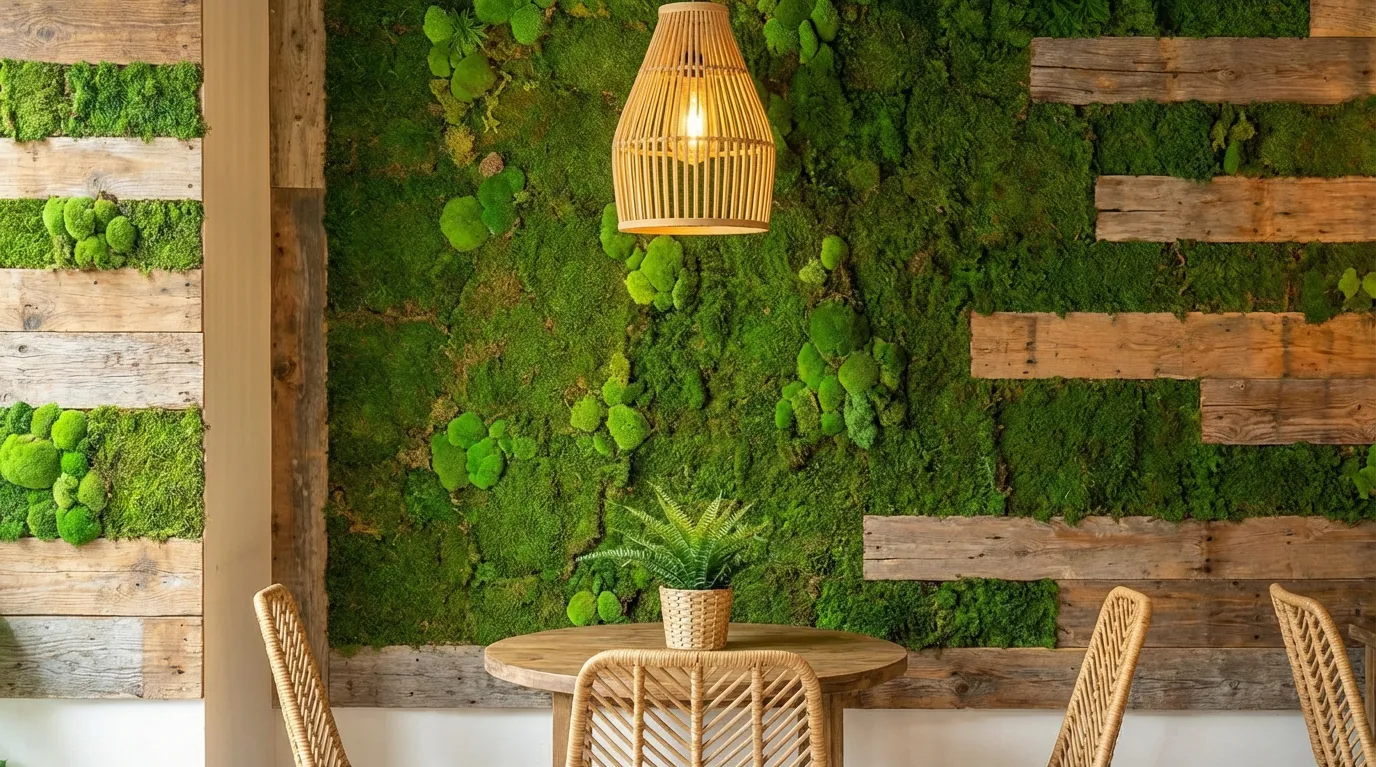 Biophilic Restaurant Artificial Greenery - High-quality faux plants for maintenance-free biophilic design