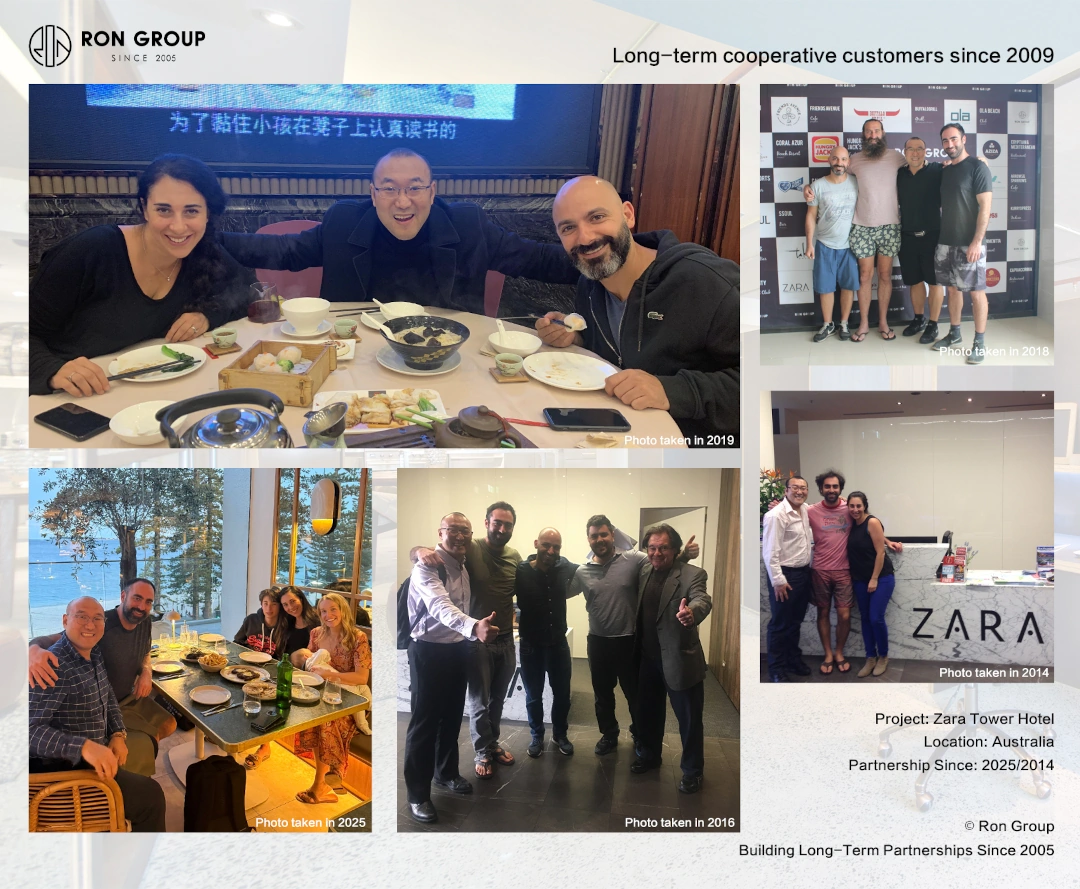 Documentation of the successful partnership and project delivery for Zara Tower