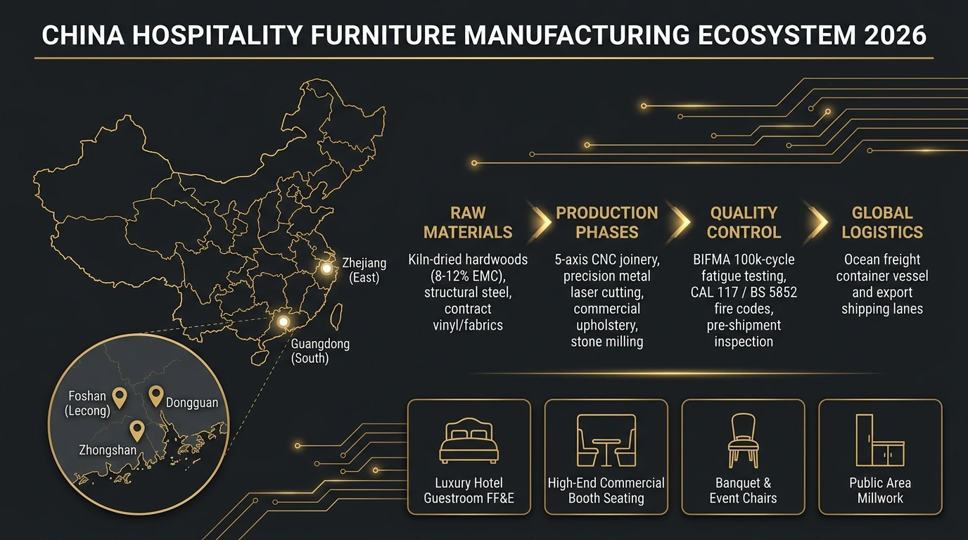 Top Hospitality Furniture Manufacturers in China: The Ultimate 2026 Sourcing & Factory Selection Guide