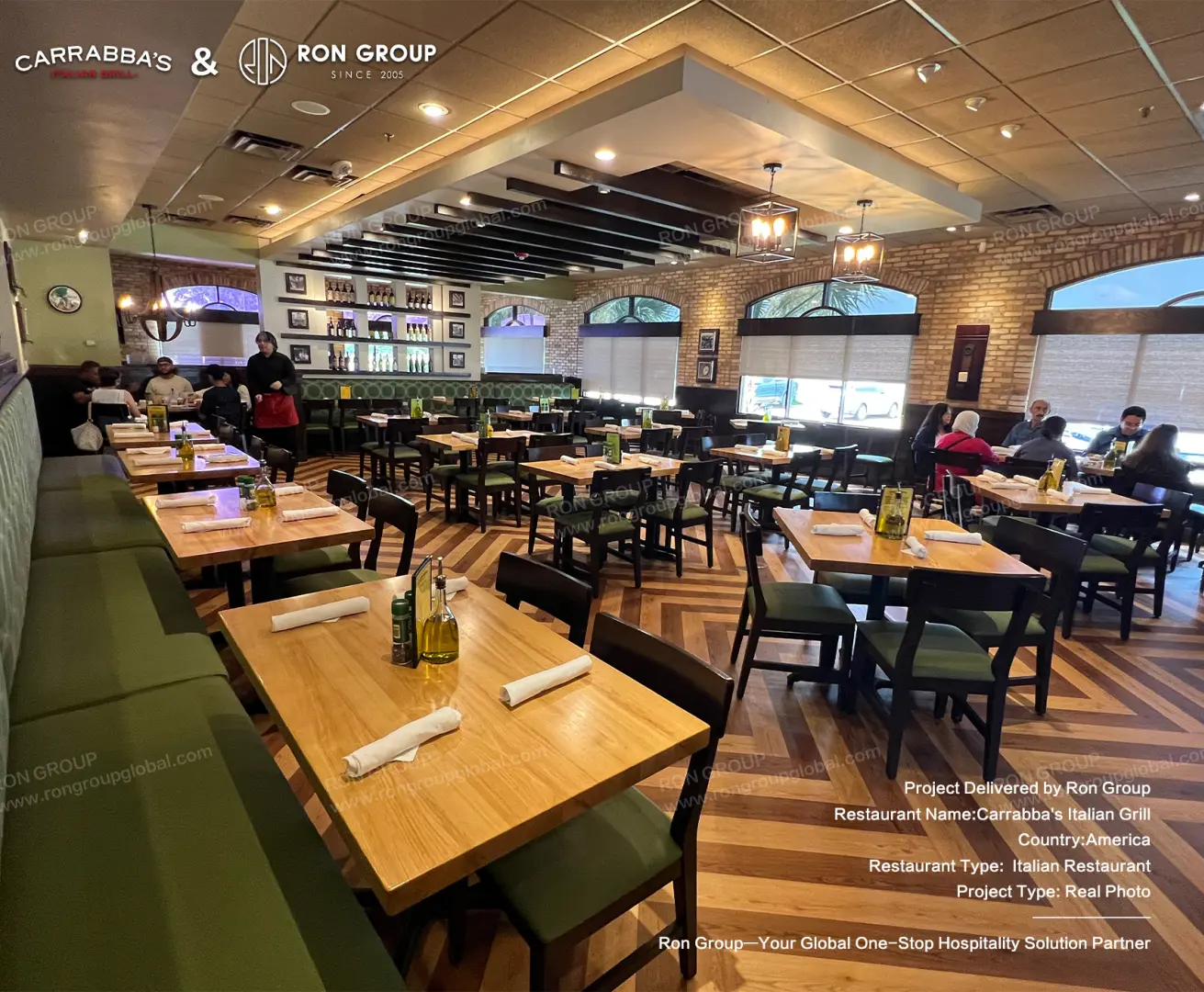 Carrabba's Italian Grill: Elevating Brand Heritage Through Bespoke Hospitality Furniture