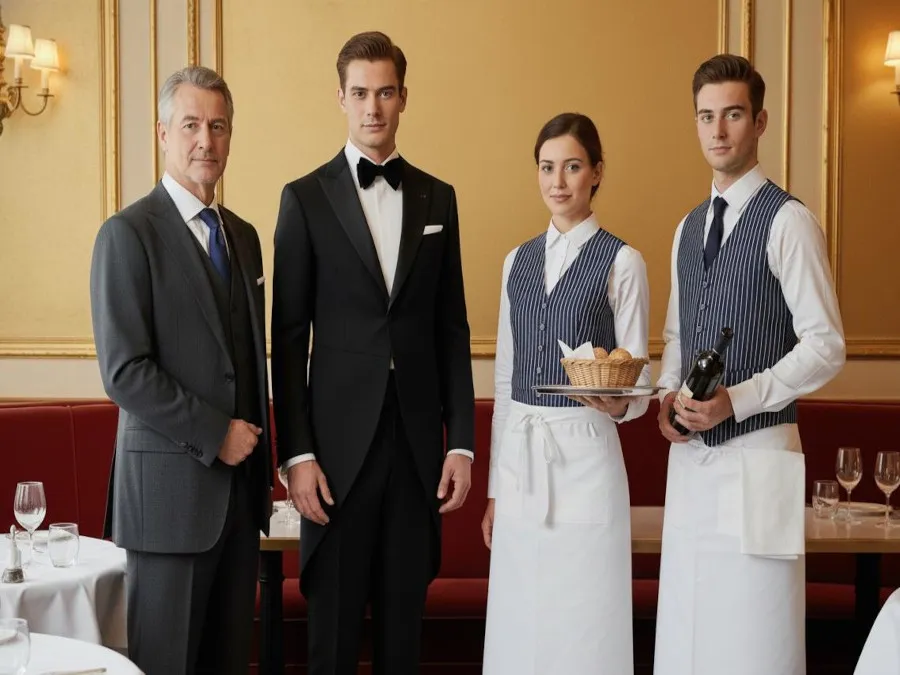 Fine Dining Restaurant Uniforms: Designing a Front-of-House Brigade That Communicates Hierarchy, Luxury, and Efficiency