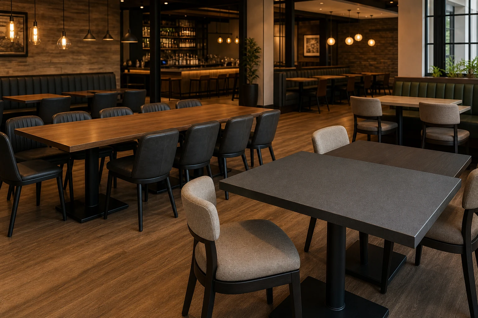 Restaurant Tabletop Material Selection: Core, Surface, Edge, and Base Compatibility Guide