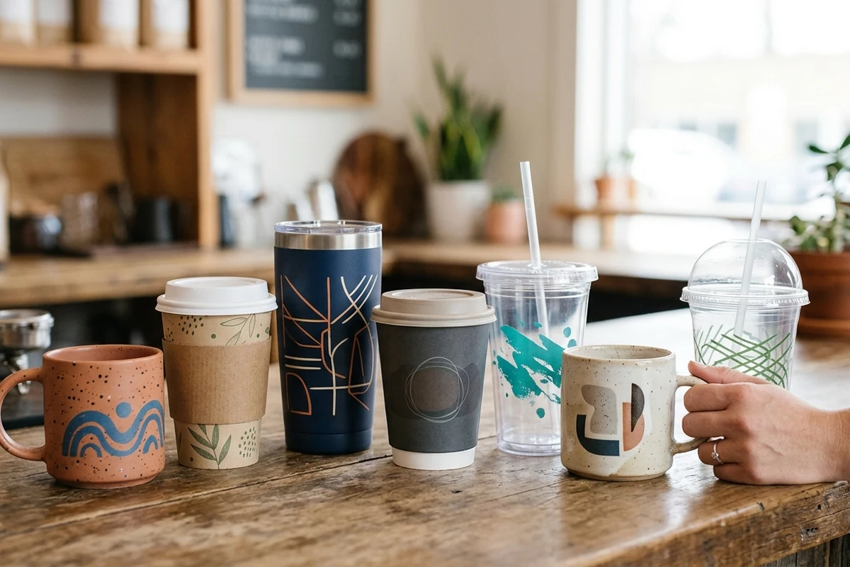 Food-contact evidence matrix and regulatory documentation for custom drinkware