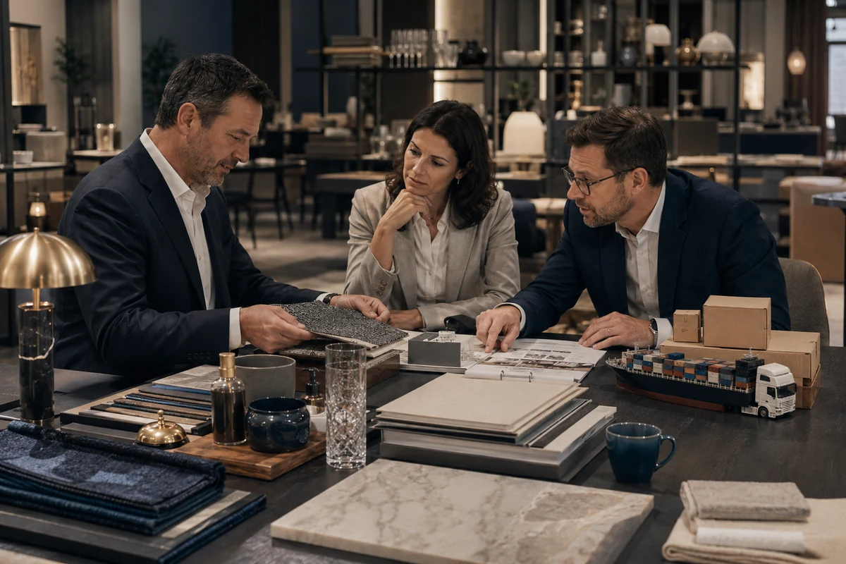 Hospitality buyer balancing local Australian supply with global manufacturing and sourcing