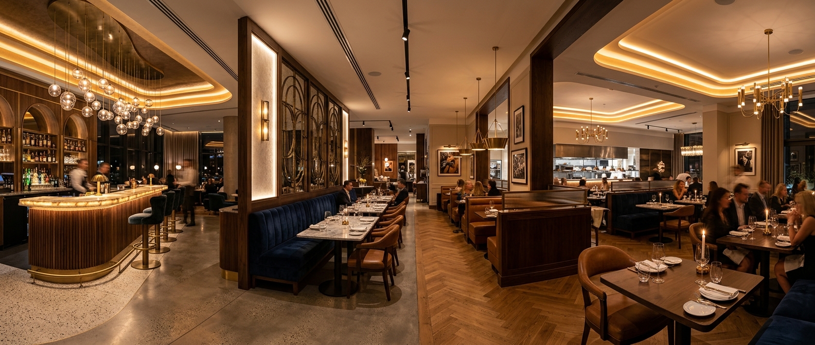 5 Restaurant Interior Design Ideas (Japanese, Mexican, Italian, Industrial, QSR) + Furniture Sourcing Guide