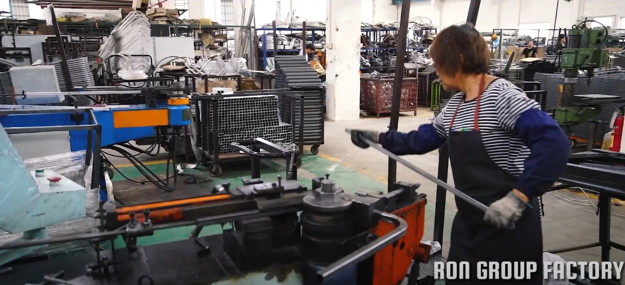 Multi-axis CNC hydraulic rotary mandrel pipe bending for heavy-duty metal furniture