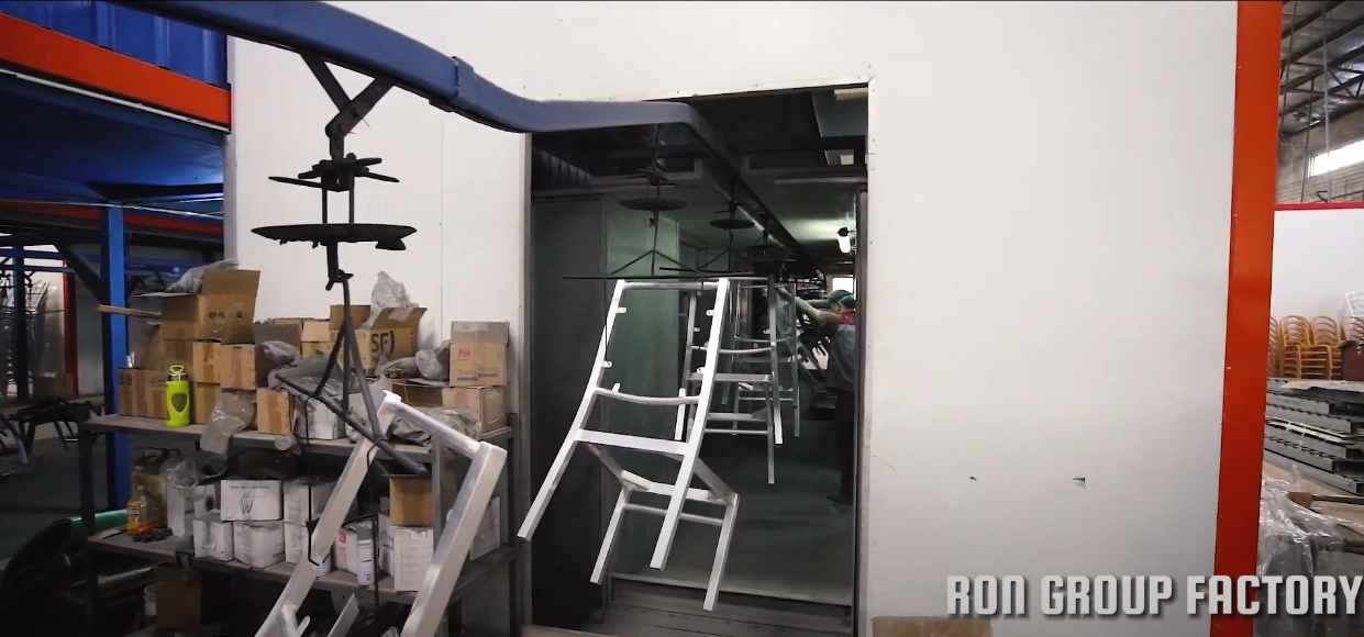 Electrostatic thermoset powder coating application with multi-stage pretreatment