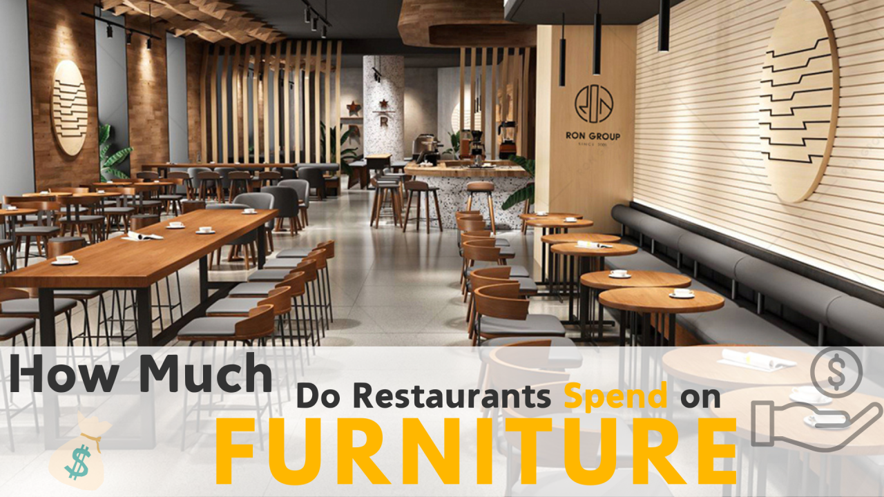 How much do restaurants spend on furniture complete guide