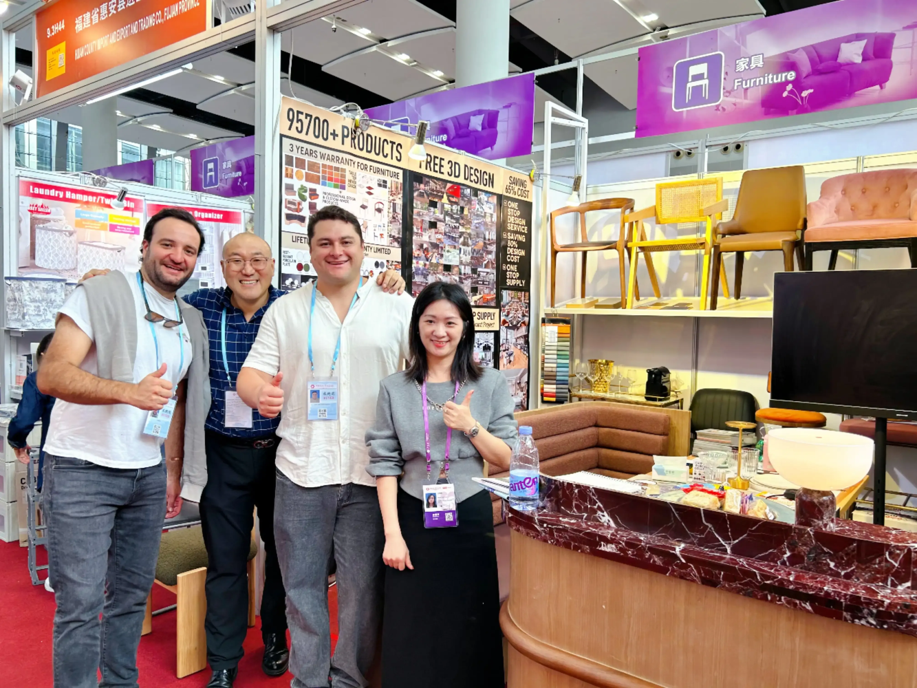 International hospitality buyers collaborating with Ron Group executives