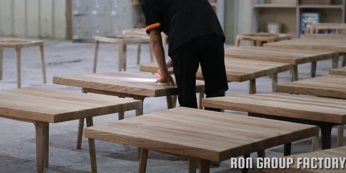 Ron Group Quality Control Team Inspecting Restaurant Furniture and Equipment