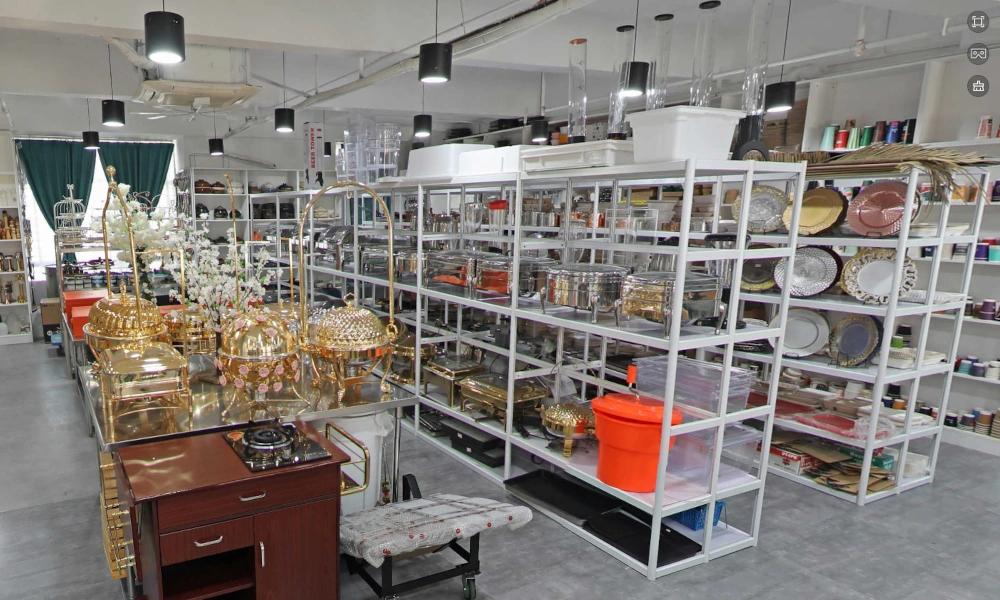 Commercial Kitchen Equipment and Buffet Showroom at Ron Group Facility
